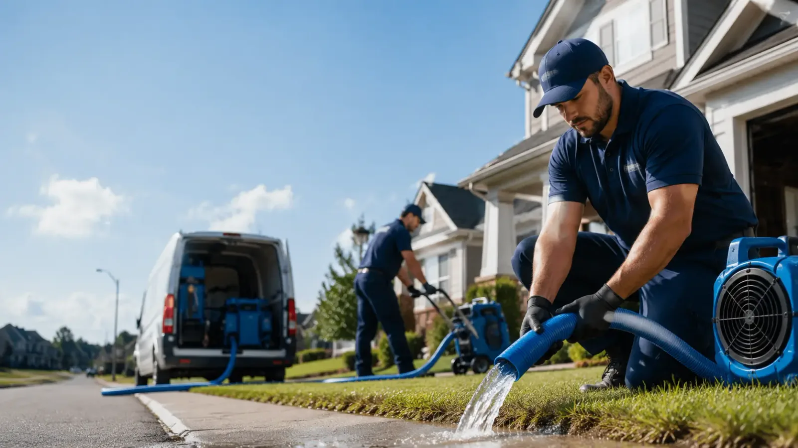Flood Damage Restoration in Pennville, IN